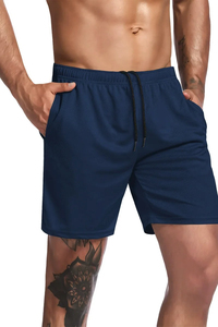 Short de basket-ball solide pour homme New York Shorts de sport d'été pour gymnases à séchage rapide imperméable et écologique Shorts de sport Fitness Exercice Plage - Product Image 6