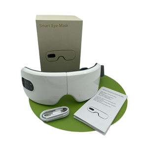 Massaggiatore elettrico per occhi con musica a vibrazione riscaldata e funzioni termiche per alleviare lo Stress per la cura della vista e il relax - Product Image 4