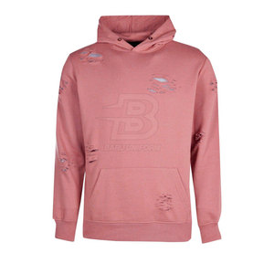 Nouveauté : Sweats à capuche d'hiver de haute qualité, effet vieilli, avec col à capuche, design personnalisé, en coton/polyester, vente en gros directe usine - Product Image 1