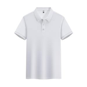 Polo elegante para hombre 240 GSM algodón Premium Piqué textura suave OEM y ODM logotipo personalizado bordado fábrica suministro al por mayor - Product Image 1