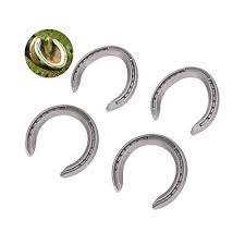 Zapatos redondos de caballo de acero inoxidable de diseño recién llegado, zapato de acero de carreras de caballos con logotipo personalizado para protección de pezuña - Product Image 4