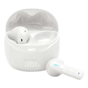 Audífonos Inalámbricos JBL TUNE Flex 2 Blancos con Bluetooth y Micrófono, Sin Cancelación de Ruido, Modelo 0945924 - Product Image 1