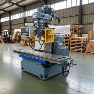 Machine de fraisage de type lit, machine de découpe industrielle en métal CNC verticale automatique à 3 axes Fanuc, performance fiable - Product Image 2