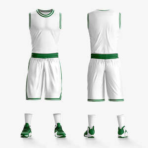 Camiseta de baloncesto personalizada para hombre adulto al por mayor de fábrica, uniforme transpirable de verano sin mangas, 100% poliéster - Product Image 3