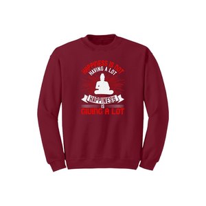 Mezcla de algodón Sudadera Estilo casual Temas de Buda Imprimir 12 opciones de color 260-280 GSM Diseño personalizable Colocación ODM - Product Image 5