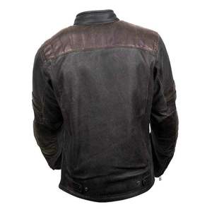 Nouvelle arrivée 2026, veste de moto en cuir unisexe coupe-vent, veste de motocycliste professionnelle, couleurs personnalisées, vente en gros - Product Image 2