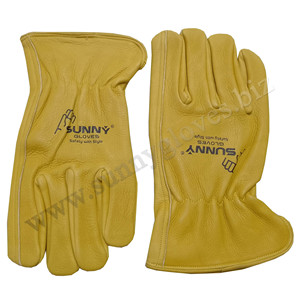 High Quality Grain Cowhide Leather <b>Driver</b> <b>Gloves</b> 3M Thinsulate Lining Work Safety <b>Gloves</b> Winter Warm Anti Slip Driving <b>Gloves</b> - Product Image 6