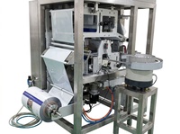 Machine de remplissage automatique de poudre en acier inoxydable, équipement de pesage et d'emballage 220V/380V pour l'emballage de céréales, farine et épices de qualité alimentaire
