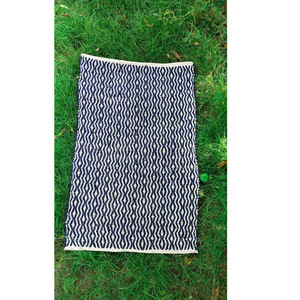 Cotton Eco-Friendly Anti-Slip Plush Pile Foldable Shower Mat with Patchwork Pattern Waterproof for Home Hotel Use Machine Made - Product Image 6