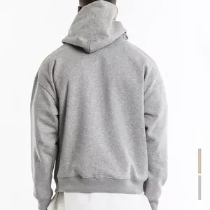 Offres Spéciales 100% coton polaire pas cher personnalisé plaine hommes sweats à capuche Pakistan fait meilleur produit sweats à capuche pour hommes - Product Image 2
