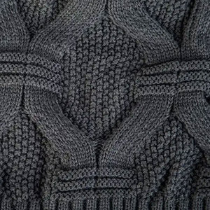 หมวกบีนนี่ผ้าฝ้าย100% แจ็คการ์ดระบายอากาศได้ดีเป็นมิตรกับสิ่งแวดล้อมสีตามสั่ง - Product Image 6