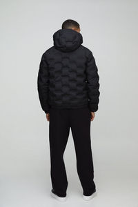 Veste matelassée oversize unisexe de qualité supérieure, fermeture éclair, hiver, personnalisée, matelassée, imperméable, coupe-vent, séchage rapide, devant - Product Image 4