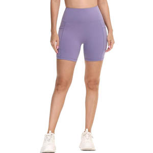Ropa Pantalones cortos de fitness para mujer Precio barato Pantalones cortos de fitness de alta calidad - Product Image 2