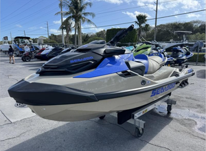 Ventes 2023 SeaDoo RXTX 300 Jaune Jet Ski avec système audio 10PA - Product Image 3