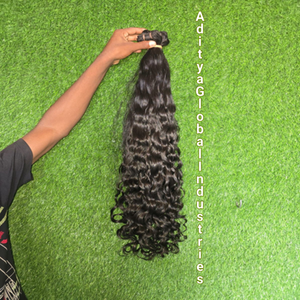 Extensiones de Cabello Remy Indio, Trama Doble a Máquina, Puntas Completas, Rizadas y Voluminosas, para Tejido de Cabello - Product Image 2