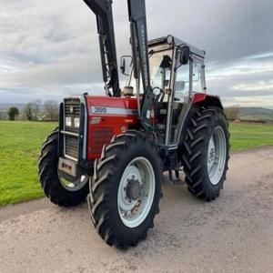 Maquinaria Agrícola Usada Massey Ferguson 399 4x4 de Alta Potencia y Buena Calidad Disponible para Suministro/ Tractor Massey Ferguson Usado en Stock - Product Image 1