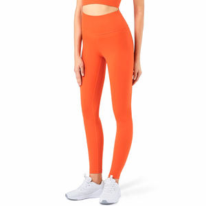 Leggings Deportivos de Cintura Media para Mujer, Ajustados, Transpirables, Antibacterianos, Tejido Sin Costuras, Logotipo Personalizado, Color Personalizado, Mejor Calidad - Product Image 1