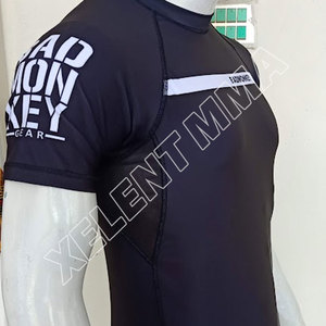 Men <b>Rashguard</b> <b>Bjj</b> Wholesale Sportswear for Men No Gi Print Gym Tops Jiujitsu <b>Rashguard</b> - Product Image 2