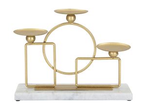 Bougeoir rond de luxe bougeoir en métal pour la décoration de mariage et d'événement nouveau bougeoir en métal - Product Image 6