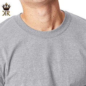 T-shirt Hip Hop en Coton de Haute Qualité pour Homme Confortable Séchage Rapide Respirant Nouveau Design Personnalisé Coupe Surdimensionnée - Product Image 2