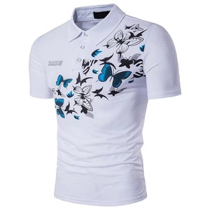เสื้อเชิ้ตผ้าฝ้ายถักทรงเข้ารูป สวมใส่สบาย ระบายอากาศได้ดี ดีไซน์ทันสมัย ปรับแต่งลายพิมพ์ได้เพื่อสร้างสไตล์โดดเด่นทันสมัย - Product Image 3