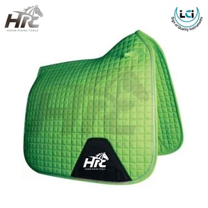 Tapis de selle matelassé polyvalent de qualité supérieure Woof Wear Color Fusion pour dressage, dernières conceptions, noir classique par Life Care Inst - Product Image 3