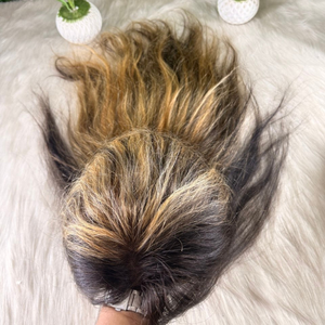 13x6 HD para máquina frontal de encaje trama doble Super doble dibujado Remy extensiones humanas peluca rubio miel resaltado alisado - Product Image 5