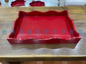 Caja apilable de laca colorida de fábrica de Vietnam, contenedor redondo de almacenamiento de aperitivos multicapa con tapa para galletas, dulces y nueces - Product Image 3