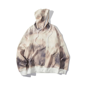 2025 sweats à capuche et sweat-shirts pour hommes avec logo personnalisé 100% coton Streetwear impression par sublimation 3D pour la saison d'automne - Product Image 1