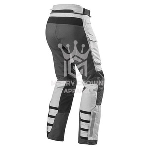 Pantalones de Motociclismo Vintage Ligeros al por Mayor, Rectos, de Lona y Cuero, Ecológicos, Impermeables y Transpirables para Verano - Product Image 6