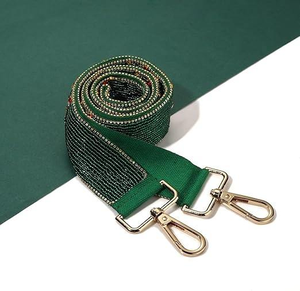 Handmade Beaded <b>Bag</b> Strap with Metal <b>Clips</b> Colorful Embroidered Design for Handbags Shoulder and Crossbody <b>Bags</b> Durable Stylish - Product Image 6