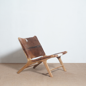 Chaise longue d'hôtel cadre en bois de teck de style moderne avec laine de chèvre couleur naturelle pour mobilier d'extérieur extérieur - Product Image 2