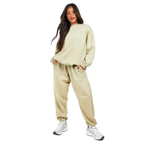 Conjunto Deportivo Unisex de Invierno, Ecológico, Ligero, con Capucha, Cortavientos, con Logotipo Personalizado al por Mayor, Sudadera Lisa de Forro Polar - Product Image 1