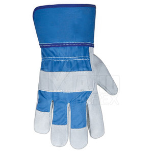 Gants de travail en cuir de haute qualité avec design respirant, options personnalisables, protection anti-coupure et anti-choc, fabriqués au Pakistan - Product Image 3