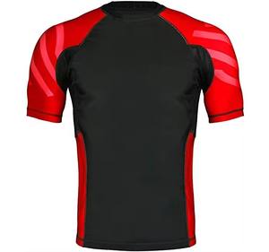 2025 nouveaux hommes sport Compression éruption garde confortable respirant séchage rapide MMA UPF 50 Nylon/Polyester à la mode court - Product Image 3