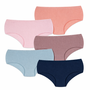 Braguitas de Bikini de Algodón para Mujer, Románticas, Tejidas, Ecológicas, de Cintura Alta, Suaves y Transpirables, Hechas en Turquía, para Uso Diario - Product Image 1