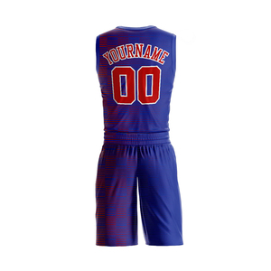 Conjunto de Uniforme de Baloncesto de Secado Rápido con Diseño Personalizado, Uniforme de Baloncesto Reversible Transpirable sin Mangas para Hombre - Product Image 2