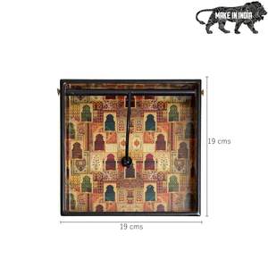 Porte-serviettes en bois MDF fait à la main de style moderne pour table à manger avec finition brillante par Metal Overseas - Product Image 4