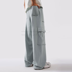 Online Sale Best Product <b>Cargo</b> <b>Trousers</b> Wholesale Unique Men's Lightweight Casual <b>Straight</b> Breathable Eco-Friendly 100% Cotton - Product Image 4