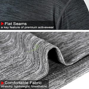 เสื้อยืดคอกลมผู้ชาย แห้งเร็ว ผ้าฝ้าย 100% เป็นมิตรกับสิ่งแวดล้อม ระบายอากาศได้ดี เหมาะสำหรับออกกำลังกาย ฟิตเนส ลำลอง แขนสั้น - Product Image 6