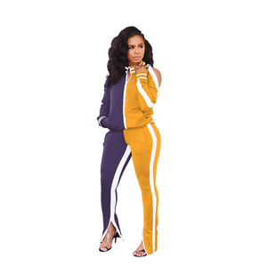 2021 Offre Spéciale conception personnalisée Logo survêtements diamant survêtement pantalons joggeurs et sweats à capuche pour femmes survêtement ensemble strass survêtement - Product Image 5
