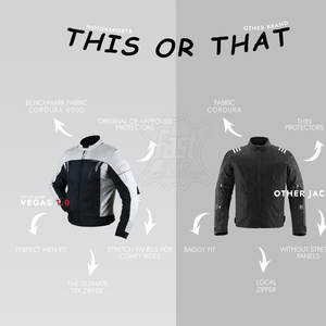 Vestes de moto unisexes en Cardura, veste de moto sportive, veste de moto imperméable, qualité supérieure - Product Image 4