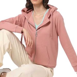 Pulls à capuche lourds personnalisés pour femmes 100% vêtements d'hiver en coton Logo de marque personnalisé imprimé Fabricant OEM - Product Image 2