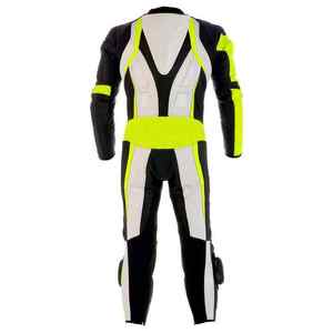 Nuevo Traje de Motociclismo de Cuero Genuino, Impermeable, Resistente al Viento, con Estampado de Carreras, Chaqueta Anti-Caídas - Product Image 1