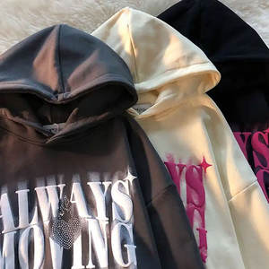 Nuevo y elegante logotipo personalizado de lujo 3D Puff impresión Unisex Sudadera con capucha 100% algodón peso pesado pulóver Sudadera con capucha completa 400gsm Puff estampado - Product Image 6