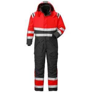 wholesale custom made Wear-Resistant Overalls of High Quality Cotton Blended Fabrics Working Coverall Safety Clothing Labor Suit