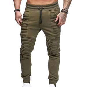 Nouveau Sport mode Simple grande taille multi-poches sport salopette hommes Fitness survêtements pantalons course entraînement pantalon - Product Image 2