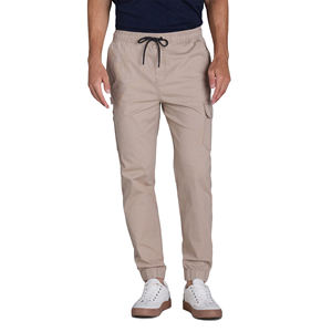 Pantalones de hombre 100% de algodón de peso pesado Track Jogger Pantalones sueltos rectos de pierna ancha Baggy Stack Flared Sports Washed Pantalones de hombre - Product Image 6