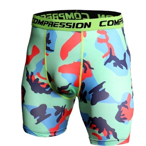 Shorts de compression pour hommes, tissu extensible haute performance, respirant, évacuant l'humidité, vêtements de sport pour l'entraînement physique, prix raisonnable - Product Image 5