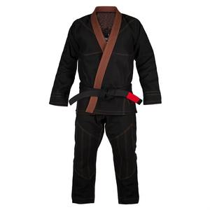 Conjuntos de Uniformes de Karate Personalizados, Karate Gi Profesional de Algodón con Logotipo Frontal, Transpirable y de Secado Rápido para Entrenamiento en Academia y Uso en Grupo - Product Image 6